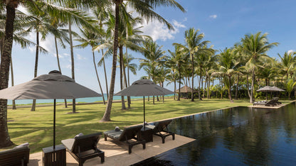 Beachfront Thai style 6-bedrooms villa in Natai beach (for large group; max. event capacity: 150 guests; can be combined with neighbour’s 6bd villa)