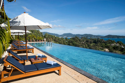 Seaview 8-bedrooms villa in Millionaire’s Mile Kamala beach (private gym, game room, trampoline, basketball ring, garden for catering; bathtub in each room)