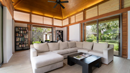 Beachfront contemporary Thai style 6-bedrooms villa in Natai beach (for large group and bespoke events; max. event capacity: 150 guests; can be combined with neighbour’s 6bd villa)