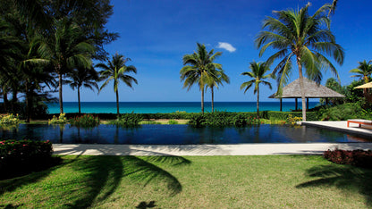 Beachfront Thai design 6-bedrooms villa in Natai beach (with 25-metre infinity pool, big garden and sauna)