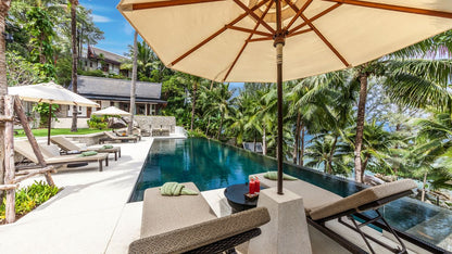 Beachfront 6 bedrooms villa in Millionaire’s Mile Kamala beach (just renovated!, private beach and green garden private gym)