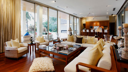 Beachfront Thai design 6-bedrooms villa in Natai beach (with 25-metre infinity pool, big garden and sauna)