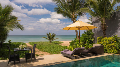 One-storey beachfront 4-bedrooms villa in Natai beach (perfect setting for relaxed holidays, family gatherings)