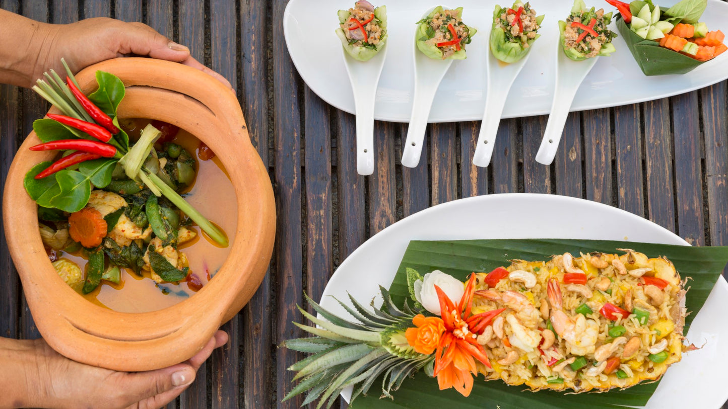 Beachfront Thai style 6-bedrooms villa in Natai beach (for large group; max. event capacity: 150 guests; can be combined with neighbour’s 6bd villa)