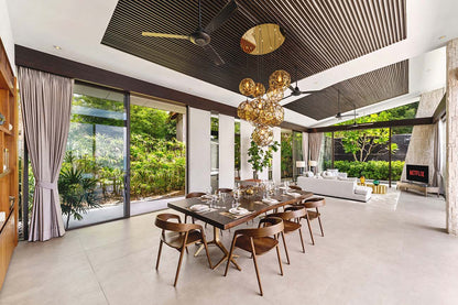 Seaview 5-bedrooms cliff villa in Maenam (private gym, huge living room, kids room)