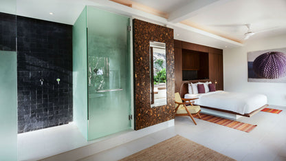 Seaview "Rock House" 5-bedrooms 2-storey villa on the rock in Bophut (Sunset and sunrise side, 300 meters to the beach, cinema room, yoga terrace)