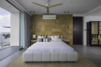 Seaview 6-bedrooms 5 level villa on the rock in Bophut (infinity pool, game room, own cinema and gym, large living room)