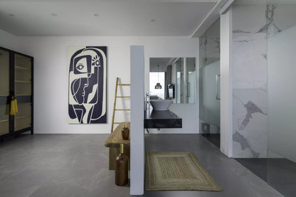 Seaview 6-bedrooms 5 level villa on the rock in Bophut (infinity pool, game room, own cinema and gym, large living room)