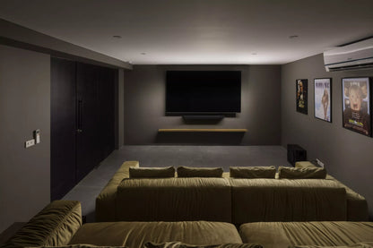 Seaview 6-bedrooms 5 level villa on the rock in Bophut (infinity pool, game room, own cinema and gym, large living room)