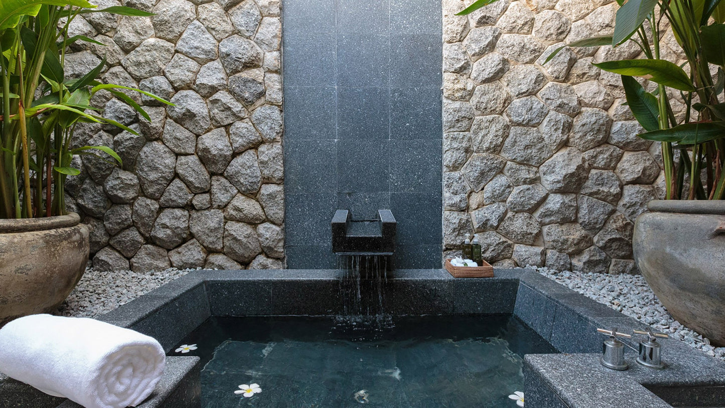 Beachfront Thai style 6-bedrooms villa in Natai beach (for large group; max. event capacity: 150 guests; can be combined with neighbour’s 6bd villa)