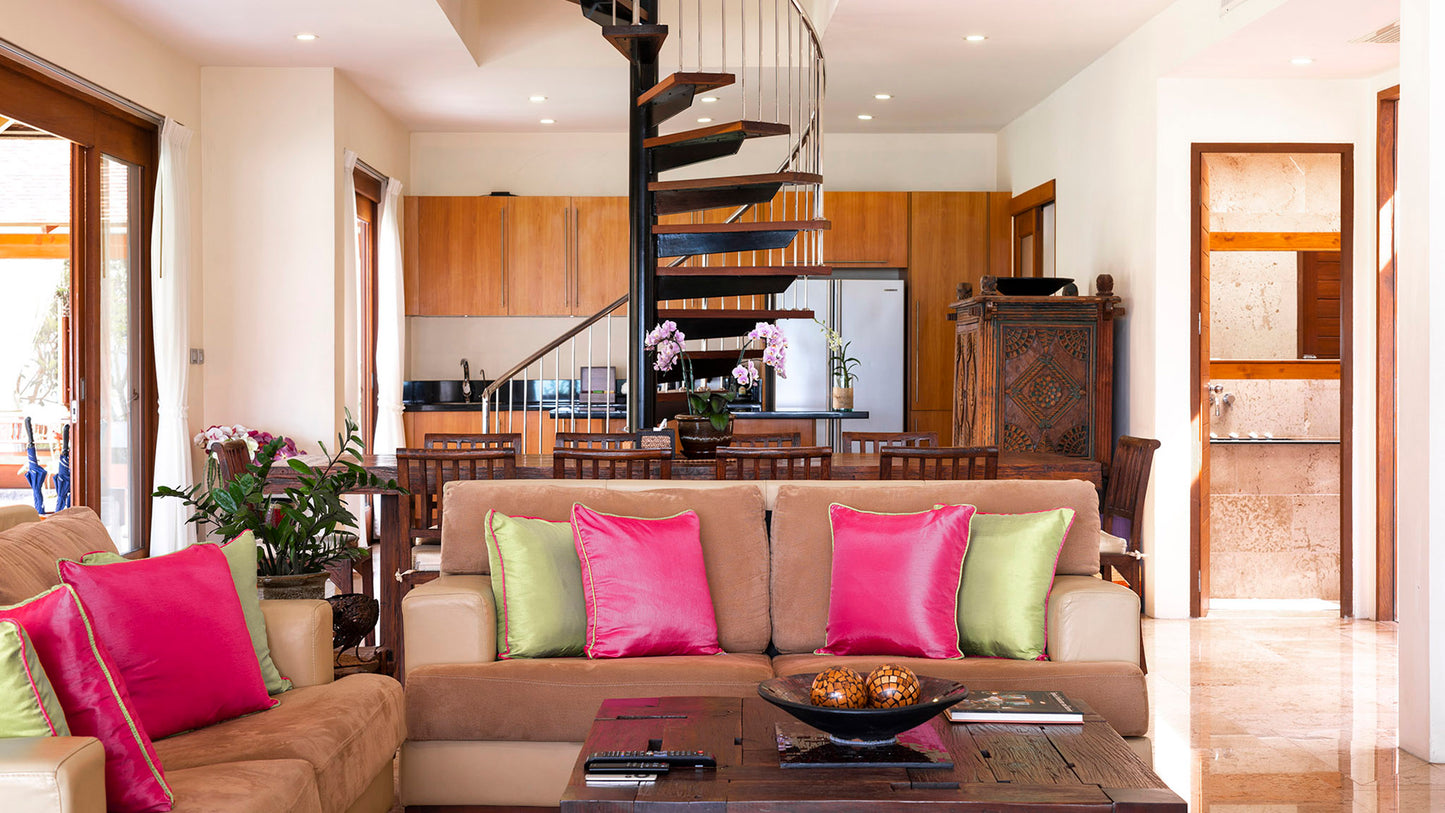 Beachfront 5-bedrooms sunset side villa in Lipa Noi beach (private beach, can be combined with neighbour 5bd villa, private tennis court on private area)