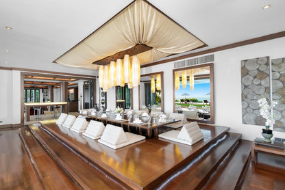 Seaview 8-bedrooms villa in Millionaire’s Mile Kamala beach (private gym, game room, trampoline, basketball ring, garden for catering; bathtub in each room)