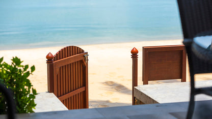 Beachfront 5-bedrooms sunset side villa in Lipa Noi beach (private beach, can be combined with neighbour 5bd villa, private tennis court on private area)