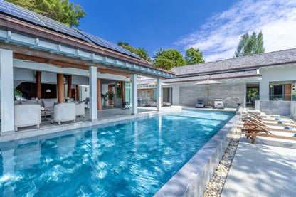 Panoramic seaview luxury villa 6-bedrooms in Katamanda village (300m to Kata Noi beach; the 24-hour secured estate features a clubhouse with a tennis court)