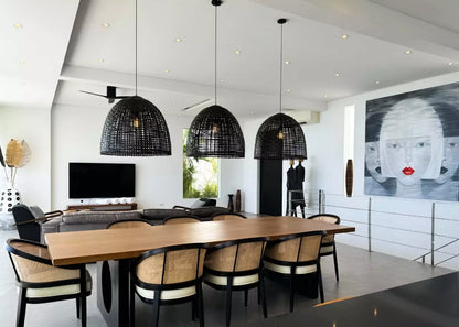 Seaview 2-bedrooms 2-storey villa on the rock in Bophut (large living room, kitchen, terrace, and infinity swimming pool , can be combined with similar neighbour villa up to 17 bedrooms)