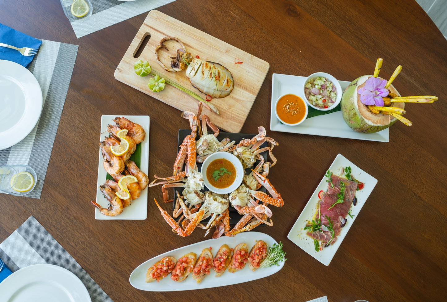 Luxury beachfront 5-bedrooms villa in Natai (max. event capacity: 40 guests)