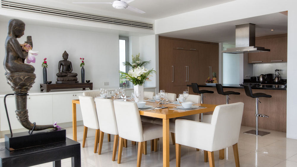 Panoramic sunset seaview hillside 4-bedrooms villa in Surin beach (infinity pool, gym, children's playroom, jacuzzi, full service with private chef)