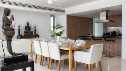 Panoramic sunset seaview hillside 4-bedrooms villa in Surin beach (infinity pool, gym, children's playroom, jacuzzi, full service with private chef)