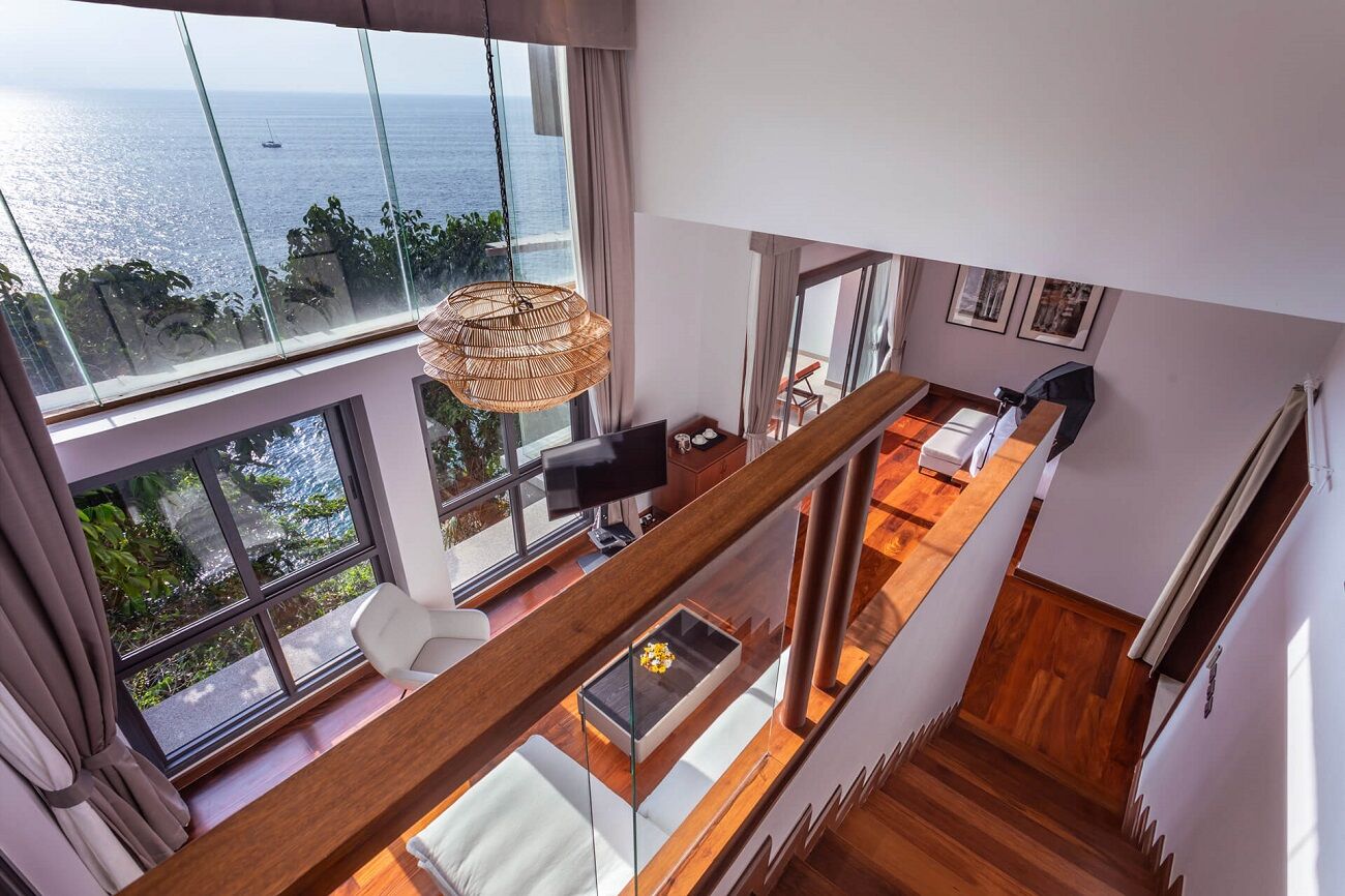 The Charming rock seaview 5-bedrooms villa on Millionaire’s Mile in Kamala beach (with private entrance to the beach)