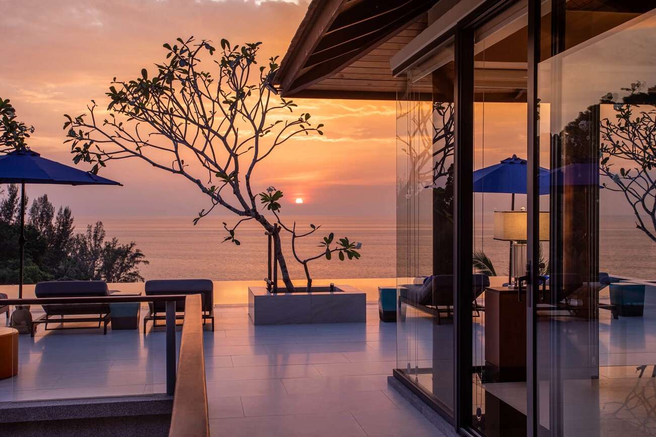 The Charming rock seaview 5-bedrooms villa on Millionaire’s Mile in Kamala beach (with private entrance to the beach)