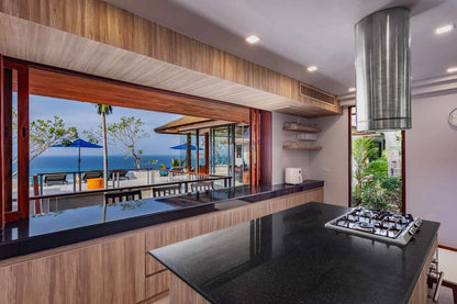 The Charming rock seaview 5-bedrooms villa on Millionaire’s Mile in Kamala beach (with private entrance to the beach)