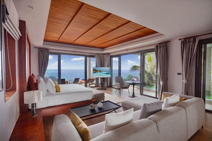 The Charming rock seaview 5-bedrooms villa on Millionaire’s Mile in Kamala beach (with private entrance to the beach)