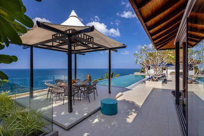 The Charming rock seaview 5-bedrooms villa on Millionaire’s Mile in Kamala beach (with private entrance to the beach)