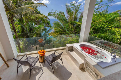 The Charming rock seaview 5-bedrooms villa on Millionaire’s Mile in Kamala beach (with private entrance to the beach)