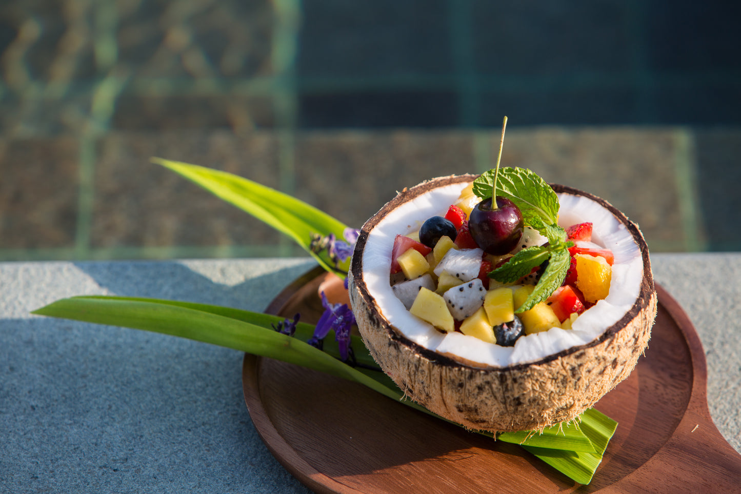 Stunning seaview 4-bedrooms villa on the hill on North Chaweng (could be combined with neighbor 5bd villa, for events max. 60 guests)