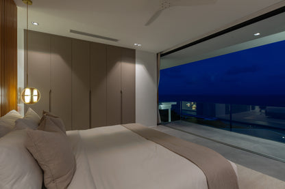 Stunning seaview 5-bedrooms villa on the hill on North Chaweng (could be combined with neighbor 4bd villa, for events max. 60 guests)