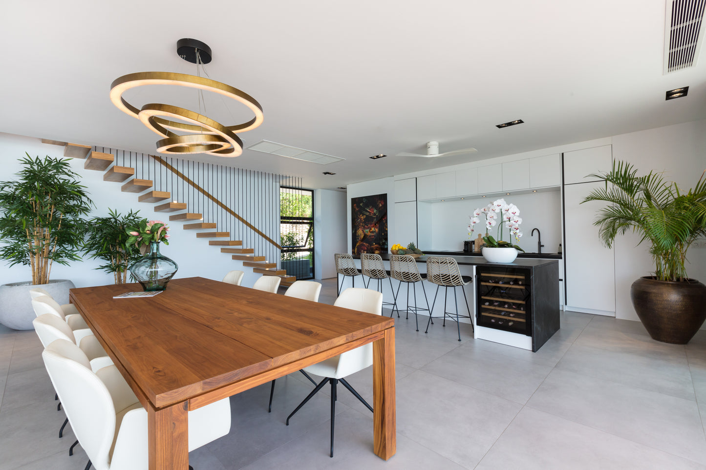 Stunning seaview 5-bedrooms villa on the hill on North Chaweng (could be combined with neighbor 4bd villa, for events max. 60 guests)