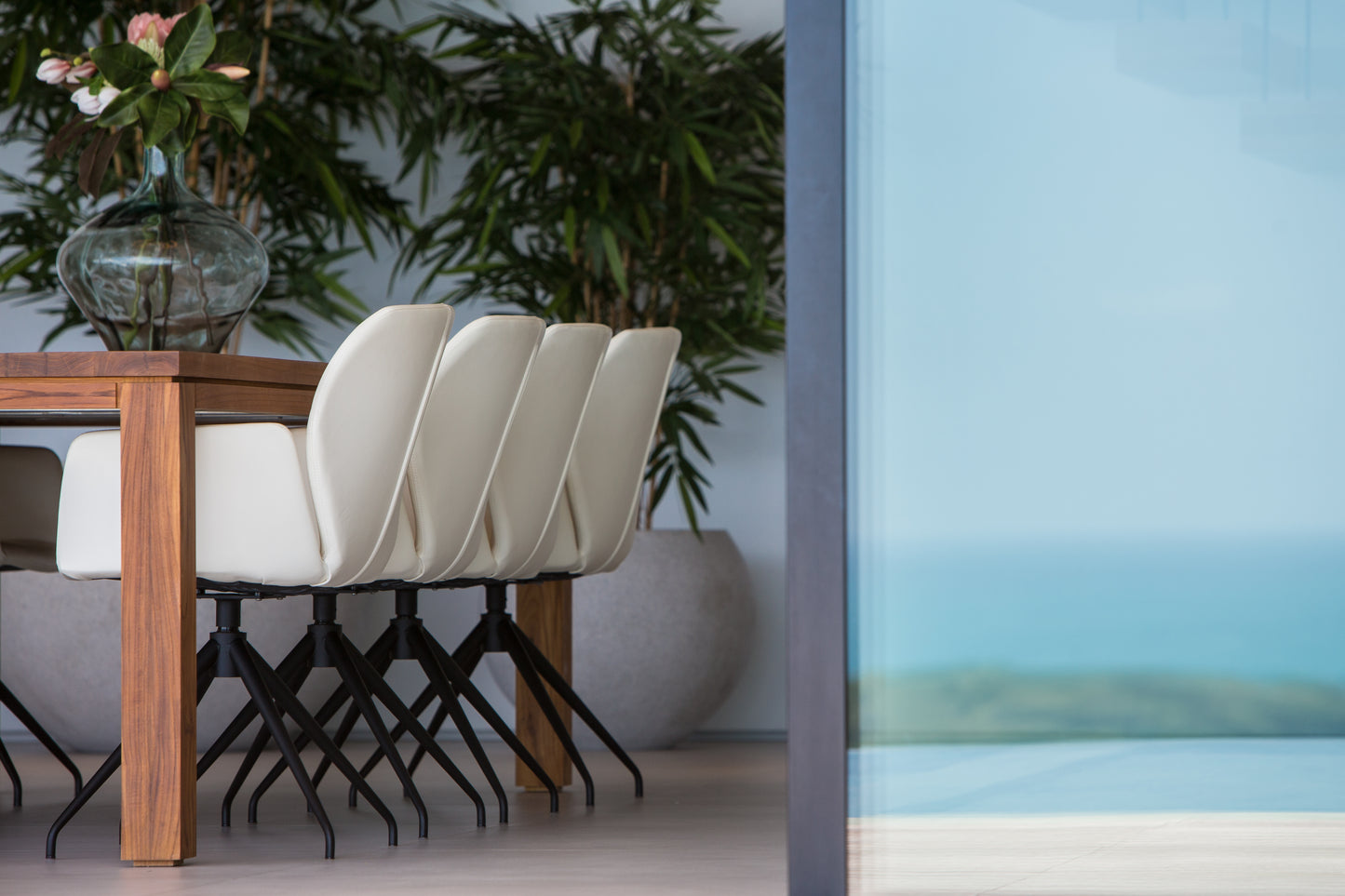 Stunning seaview 5-bedrooms villa on the hill on North Chaweng (could be combined with neighbor 4bd villa, for events max. 60 guests)