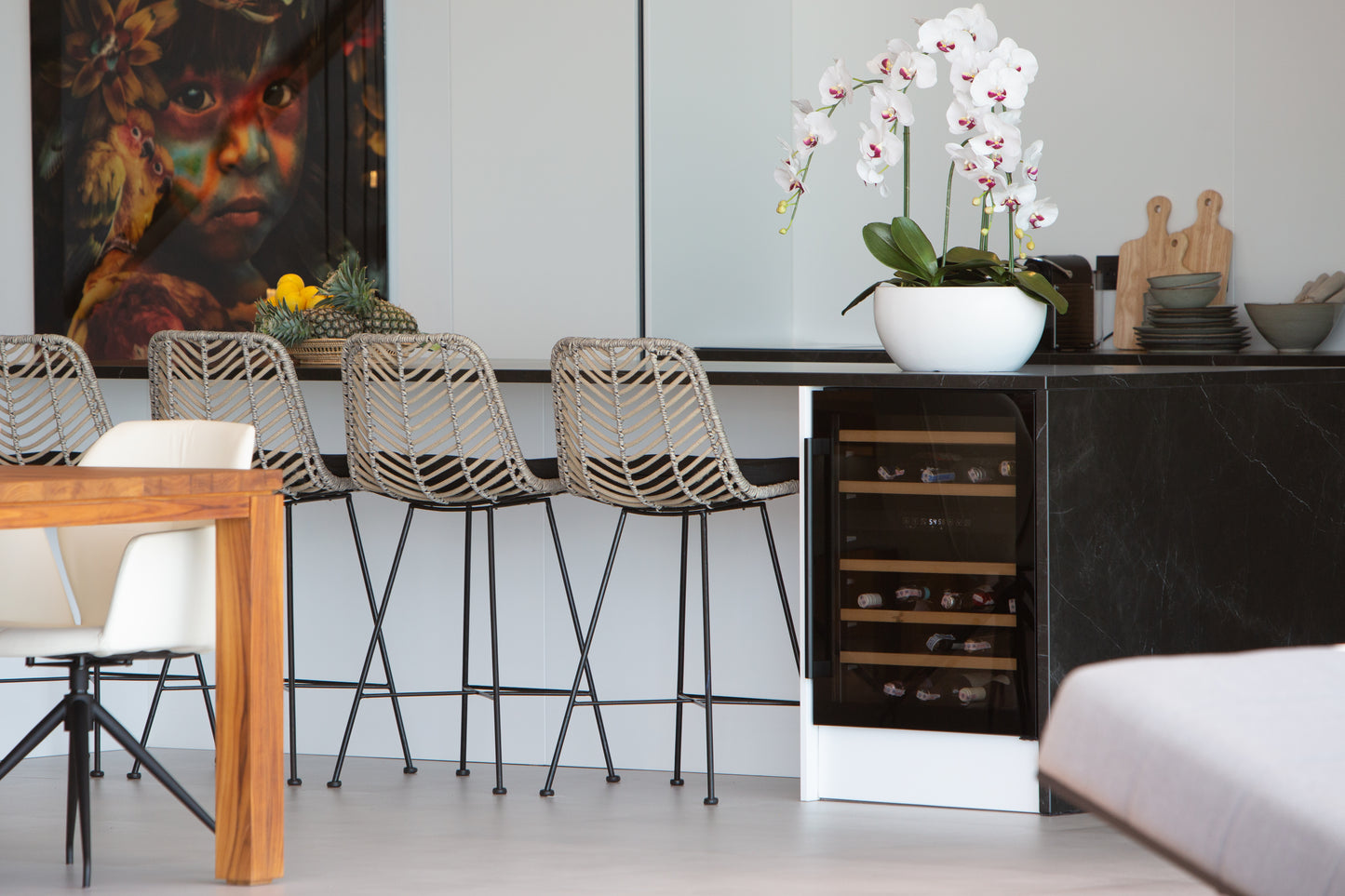 Stunning seaview 5-bedrooms villa on the hill on North Chaweng (could be combined with neighbor 4bd villa, for events max. 60 guests)