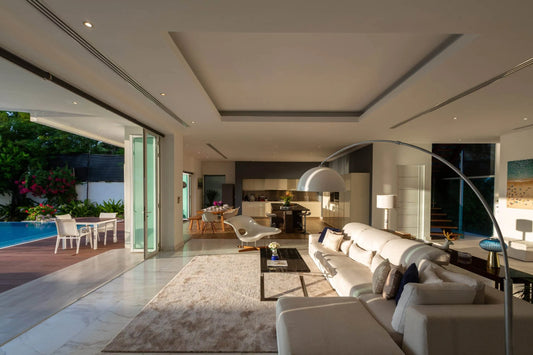 Luxury beachfront 5-bedrooms villa in Natai (max. event capacity: 40 guests)