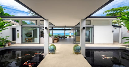 Beachfront 10-bedrooms villa in Natai beach (two 5-bd rooms villas next to each other, private beach, full service)