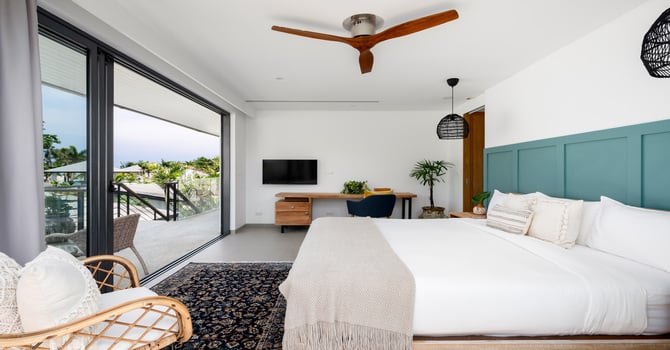 Beachfront 10-bedrooms villa in Natai beach (two 5-bd rooms villas next to each other, private beach, full service)