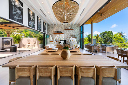 Seaview 6-bedrooms villa with 2 swimming pool in Chaweng beach Koh Samui REQUEST ONLY(private gym, game room, big living room)