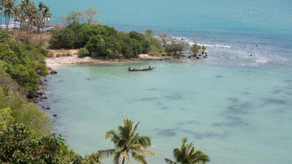 Seaview 6-bedrooms sunset side villa on the rock in Taling Ngam beach (up to 60 guest events, big bedrooms, clifftop infinity pool, private big gym, huge living room)