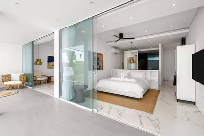 Seaview 2-bedrooms 2-storey villa on the rock in Bophut (infinity pool, can be combined with similar neighbour villa up to 17 bedrooms)