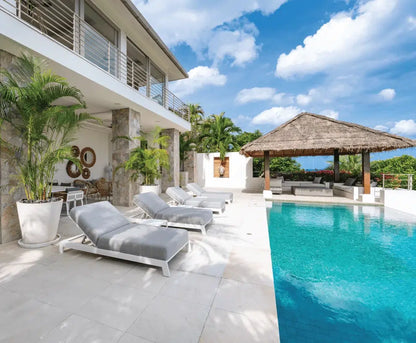 Seaview 5-bedrooms family villa with 12 meters infinity pool in Chaweng beach Koh Samui (Bbq area, yoga area)