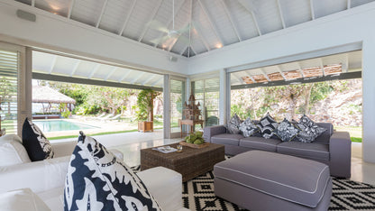 Seaview 6-bedrooms sunset side villa on the rock in Taling Ngam beach (up to 60 guest events, big bedrooms, clifftop infinity pool, private big gym, huge living room)