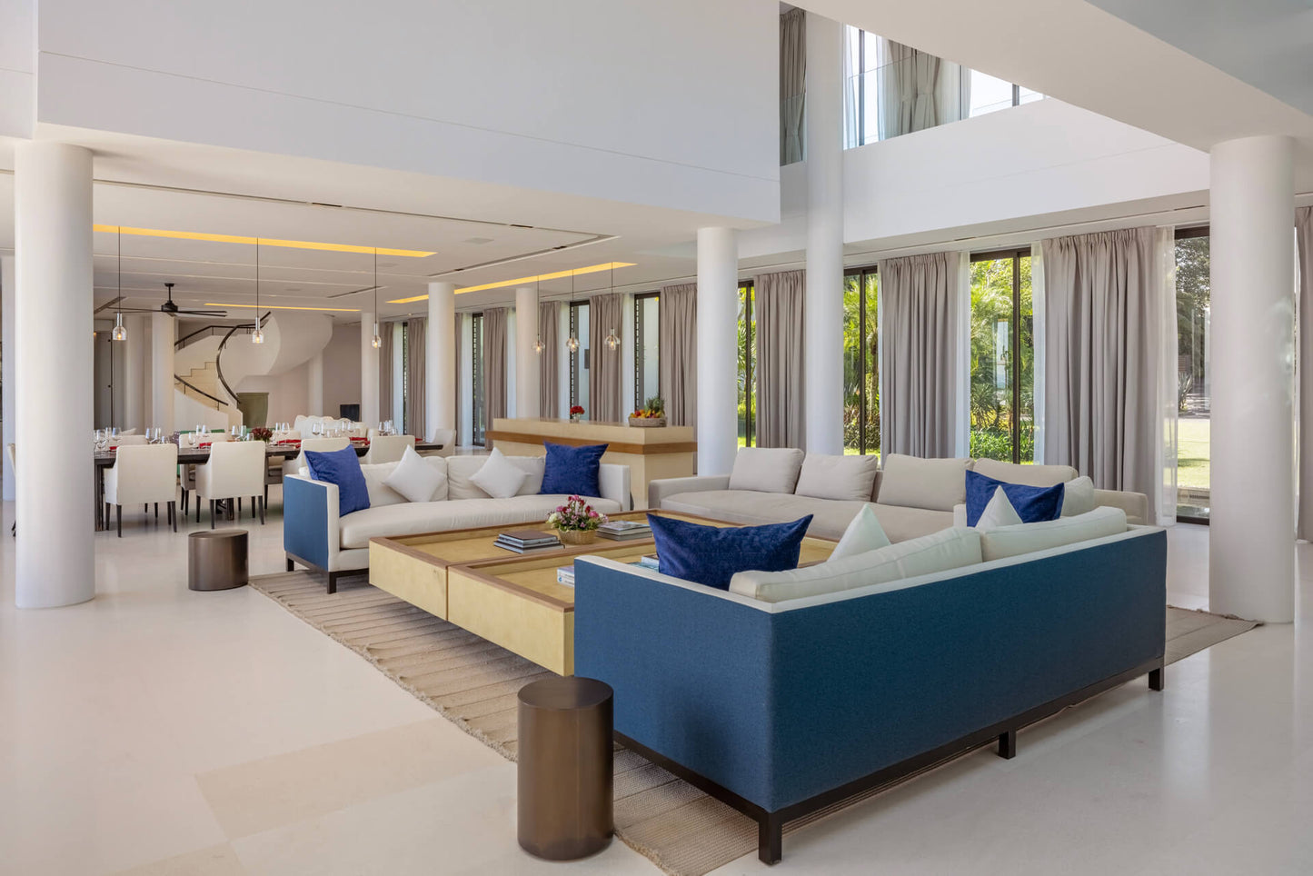 Beachfront 7-bedrooms with private beach villa in Cape Yamu (sauna, cinema room, game room, 2 infinity swimming pools, bar, BBQ)