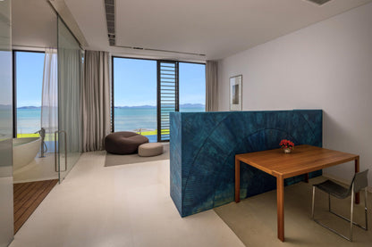 Beachfront 7-bedrooms with private beach villa in Cape Yamu (sauna, cinema room, game room, 2 infinity swimming pools, bar, BBQ)