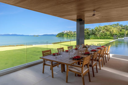 Beachfront 7-bedrooms with private beach villa in Cape Yamu (sauna, cinema room, game room, 2 infinity swimming pools, bar, BBQ)