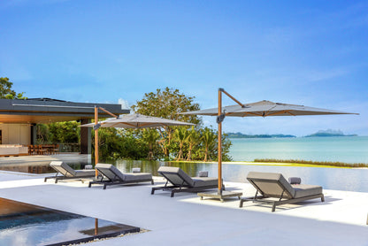 Beachfront 7-bedrooms with private beach villa in Cape Yamu (sauna, cinema room, game room, 2 infinity swimming pools, bar, BBQ)