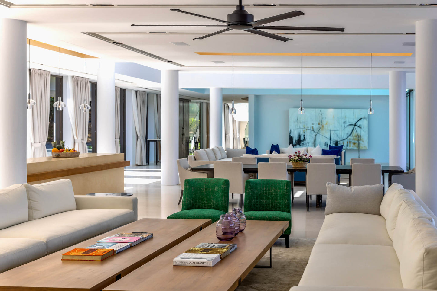 Beachfront 7-bedrooms with private beach villa in Cape Yamu (sauna, cinema room, game room, 2 infinity swimming pools, bar, BBQ)