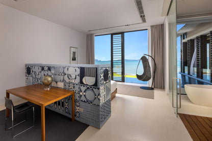 Beachfront 7-bedrooms with private beach villa in Cape Yamu (sauna, cinema room, game room, 2 infinity swimming pools, bar, BBQ)