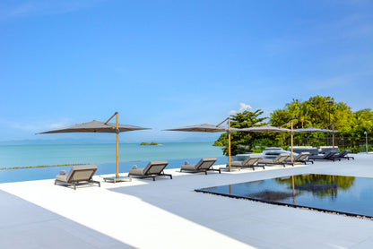 Beachfront 7-bedrooms with private beach villa in Cape Yamu (sauna, cinema room, game room, 2 infinity swimming pools, bar, BBQ)