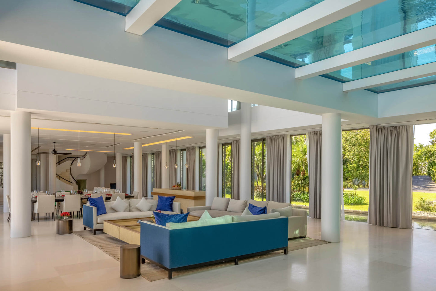 Beachfront 7-bedrooms with private beach villa in Cape Yamu (sauna, cinema room, game room, 2 infinity swimming pools, bar, BBQ)