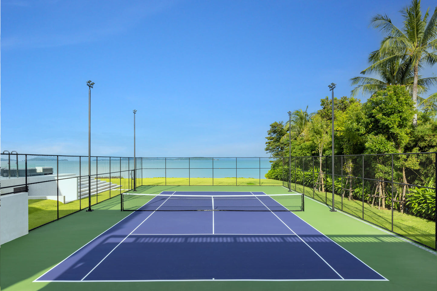 Beachfront 7-bedrooms with private beach villa in Cape Yamu (sauna, cinema room, game room, 2 infinity swimming pools, bar, BBQ)